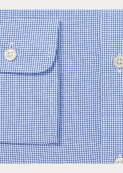 Camisa Polo Ralph Lauren Hombre Azules / Blancos - Estate Slim Gingham - IEKWH7954